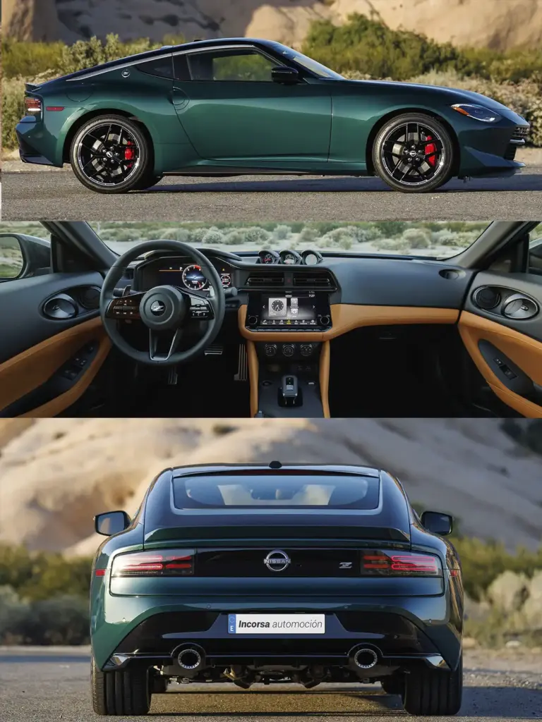 Nissan Z Performance coupé deportivo con diseño frontal renovado