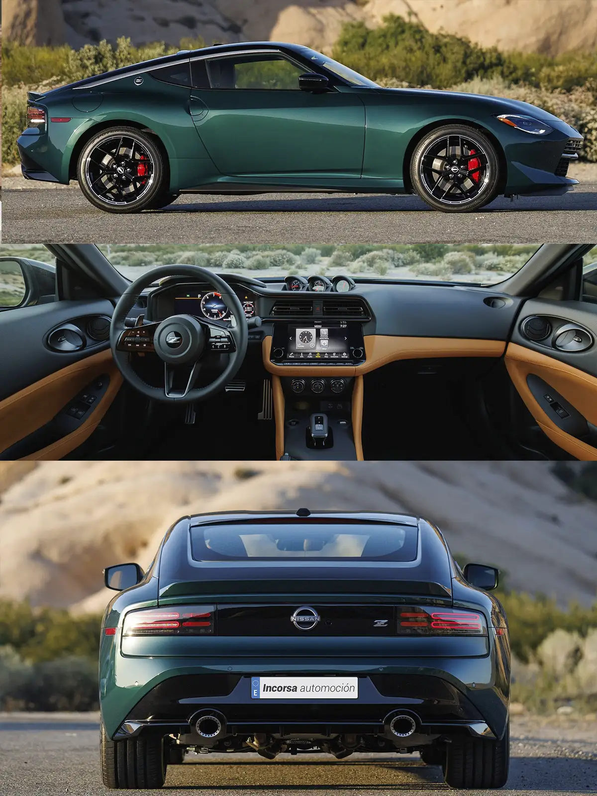 Nissan Z Performance: el deportivo japonés evoluciona con más tecnología y mejor comportamiento Nissan Z Performance coupé deportivo con diseño frontal renovado