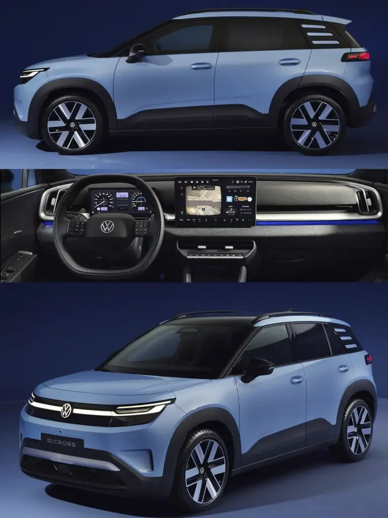 Volkswagen ID.Cross SUV eléctrico con diseño moderno